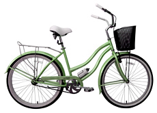 26"lady beach cruiser bicycle